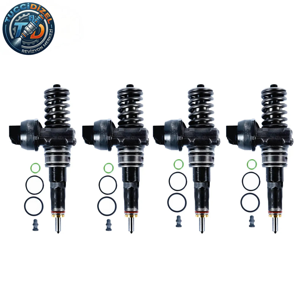 4 Adet VW 1.9 TDI Bosch Enjektör 0414720215 Orijinal Pumpedüse Golf, Passat, A3, Leon