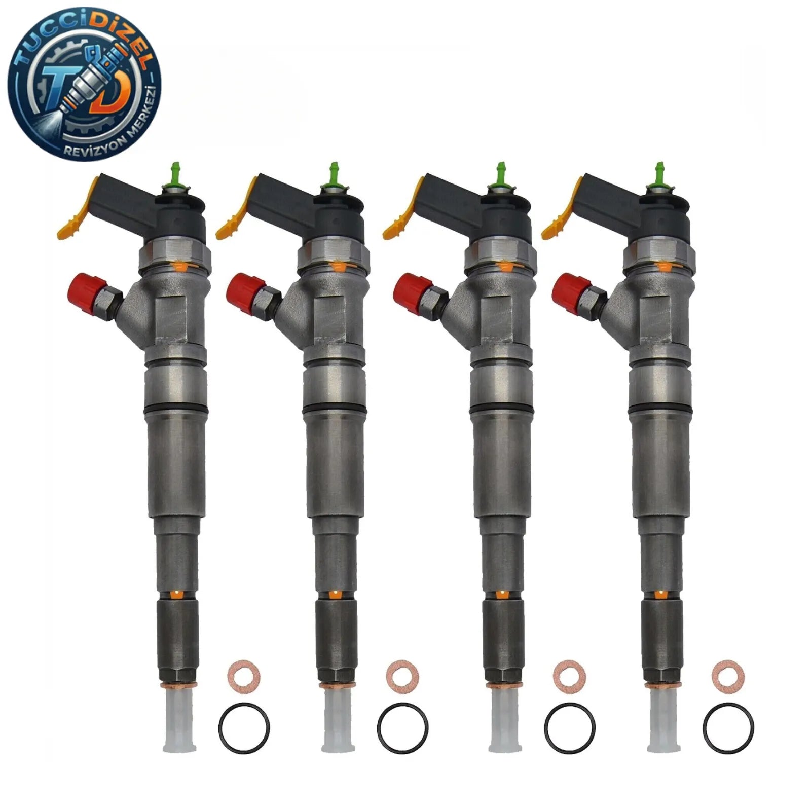 4'lü Set Opel Fiat Lancia Injektör 1.3 CDTi Bosch 0445110083 0986435078