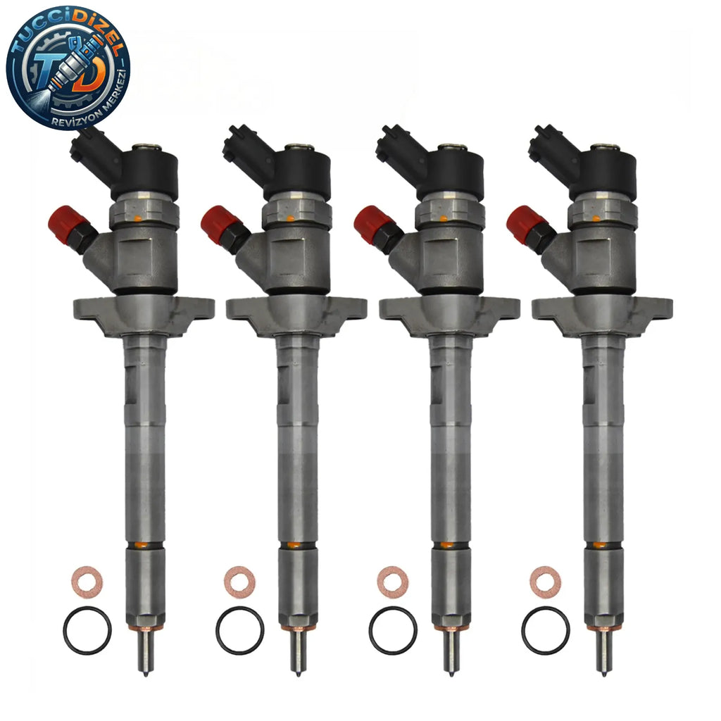 4 Adet Enjektör RM3M5Q 445110239 9F593 HDi Citroen, Ford, Peugeot