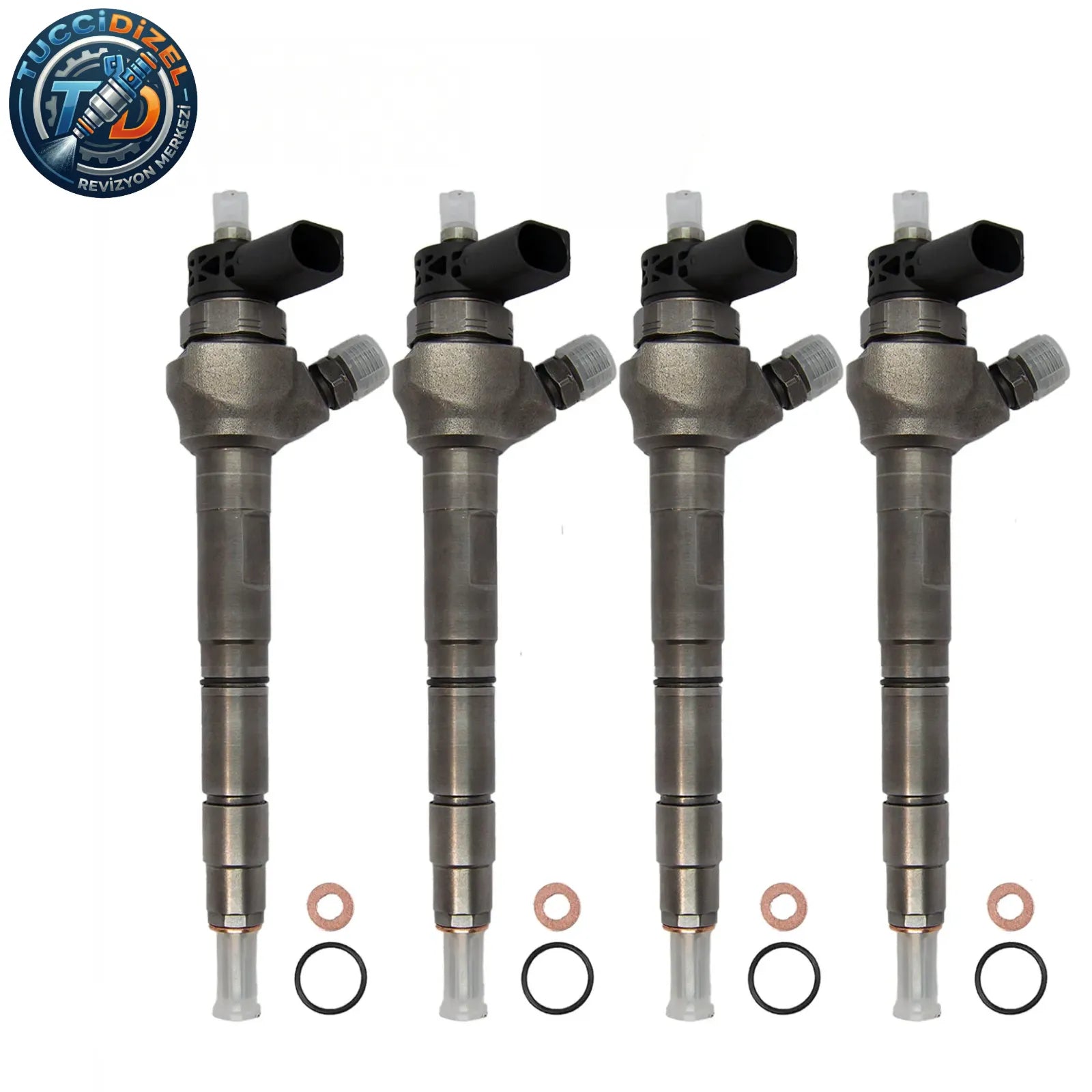 4 Adet Enjektör 0445110369 03L130277J 03L130277Q VW Audi 2,0 BOSCH