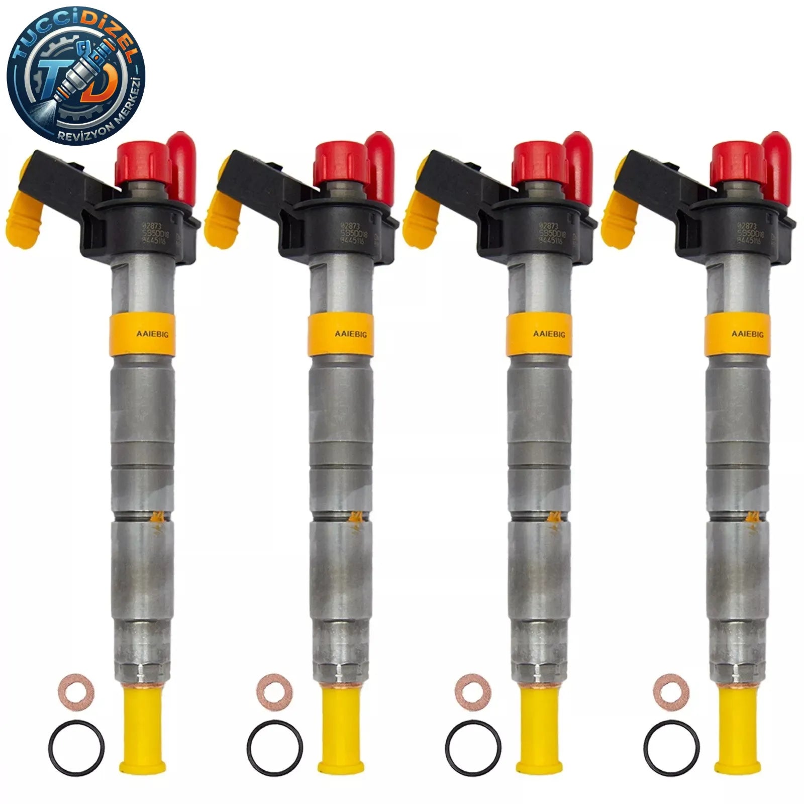 4 Adet Orijinal BOSCH Enjektör BMW Seri 1, 3, 5, X3 0445116001 Enjektör