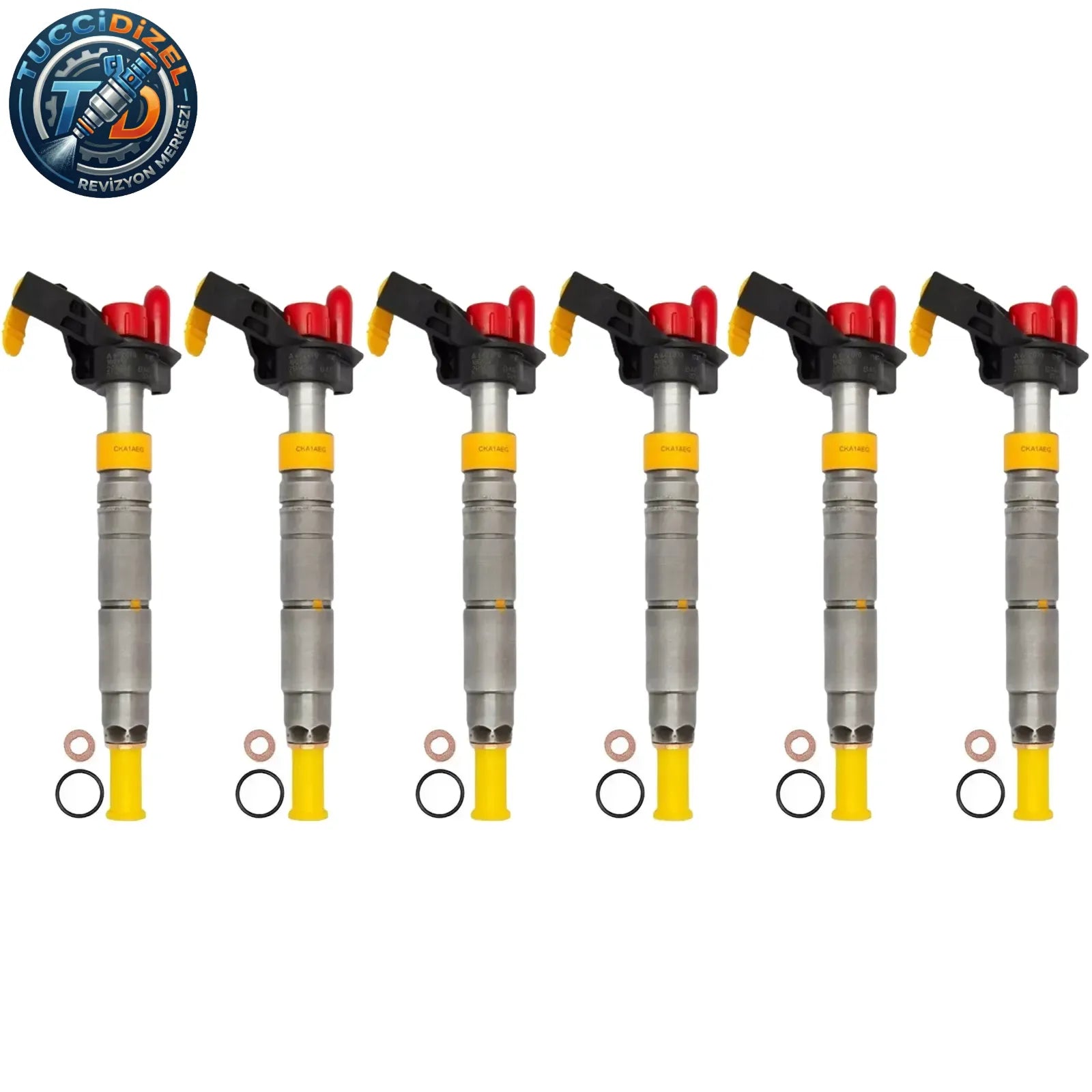 6 Adet BOSCH Enjektör (0445116026/0445116028) Mercedes-Benz V6 Dizel