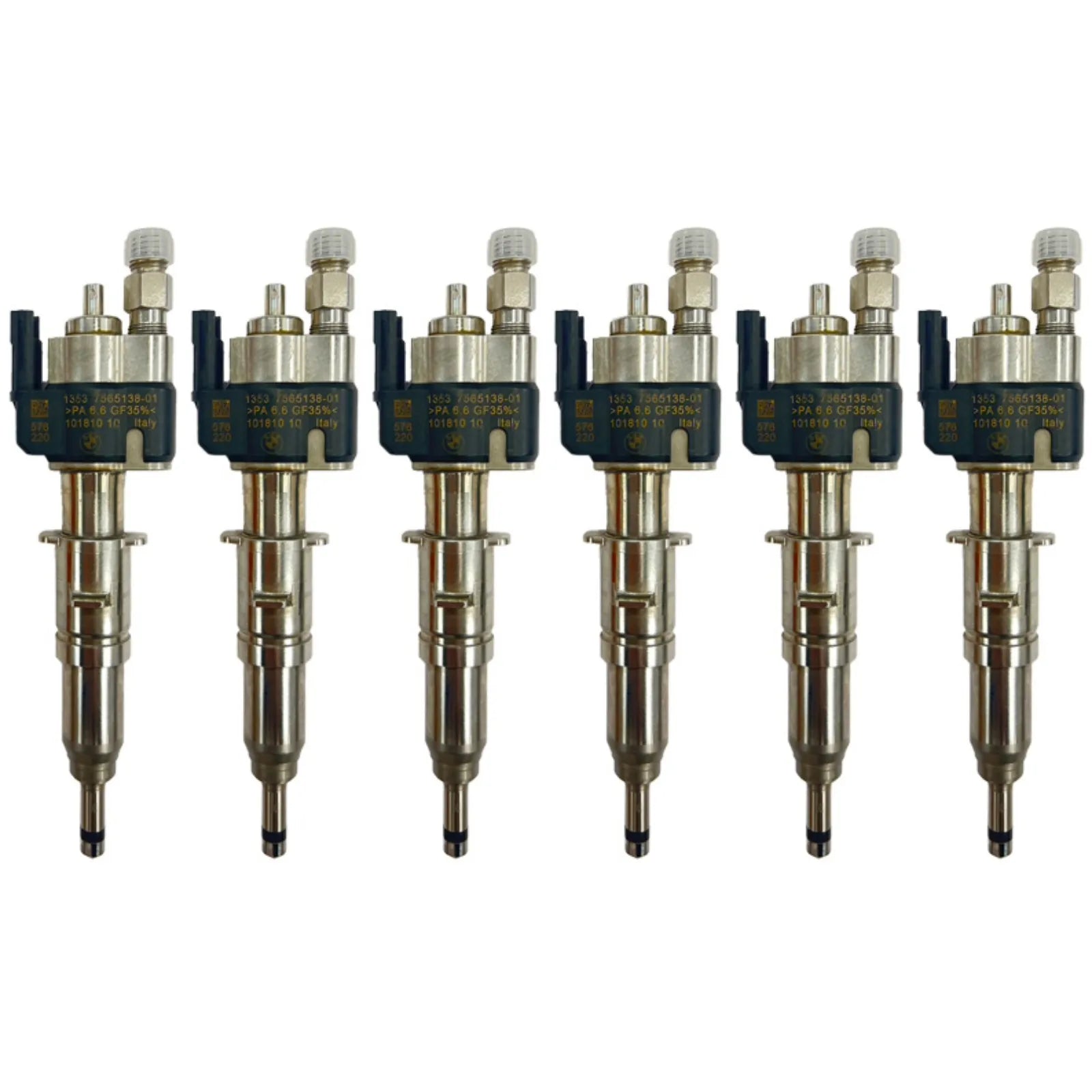 6 Adet Enjektör VDO 13537589048 13537565138-01 N43 N53 BMW Benzinli