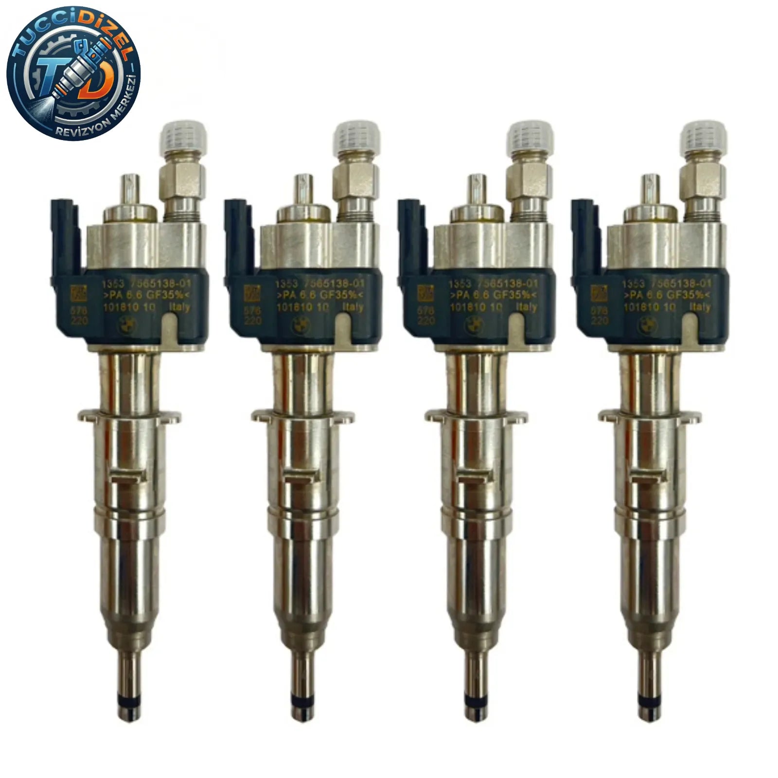 4 Adet Enjektör VDO 13537589048-01 13537565138 N43 N53 BMW Benzinli