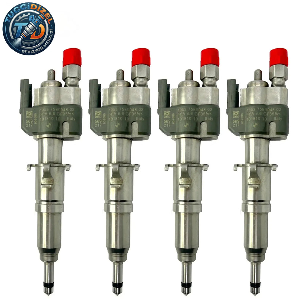 4 Adet Enjektör VDO 13537589048-02 13537565138 N43 N53 BMW Benzinli