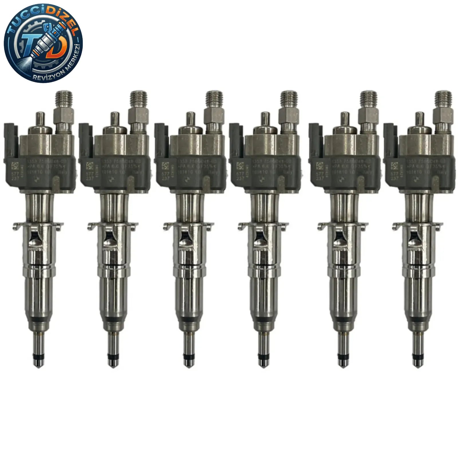 6 Adet Enjektör VDO 13537589048-03 13537565138 N43 N53 BMW Benzinli