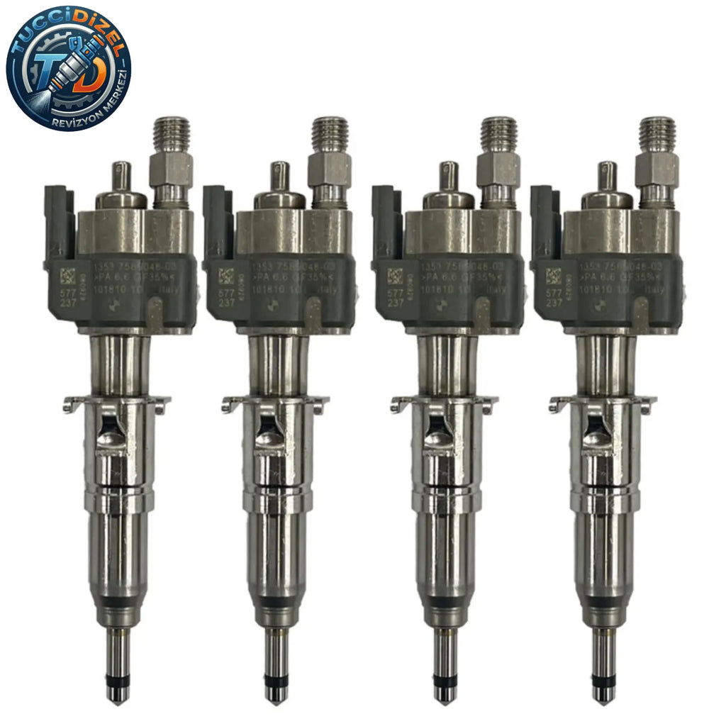 4 Adet Enjektör VDO 13537589048-03 13537565138 N43 N53 BMW Benzinli