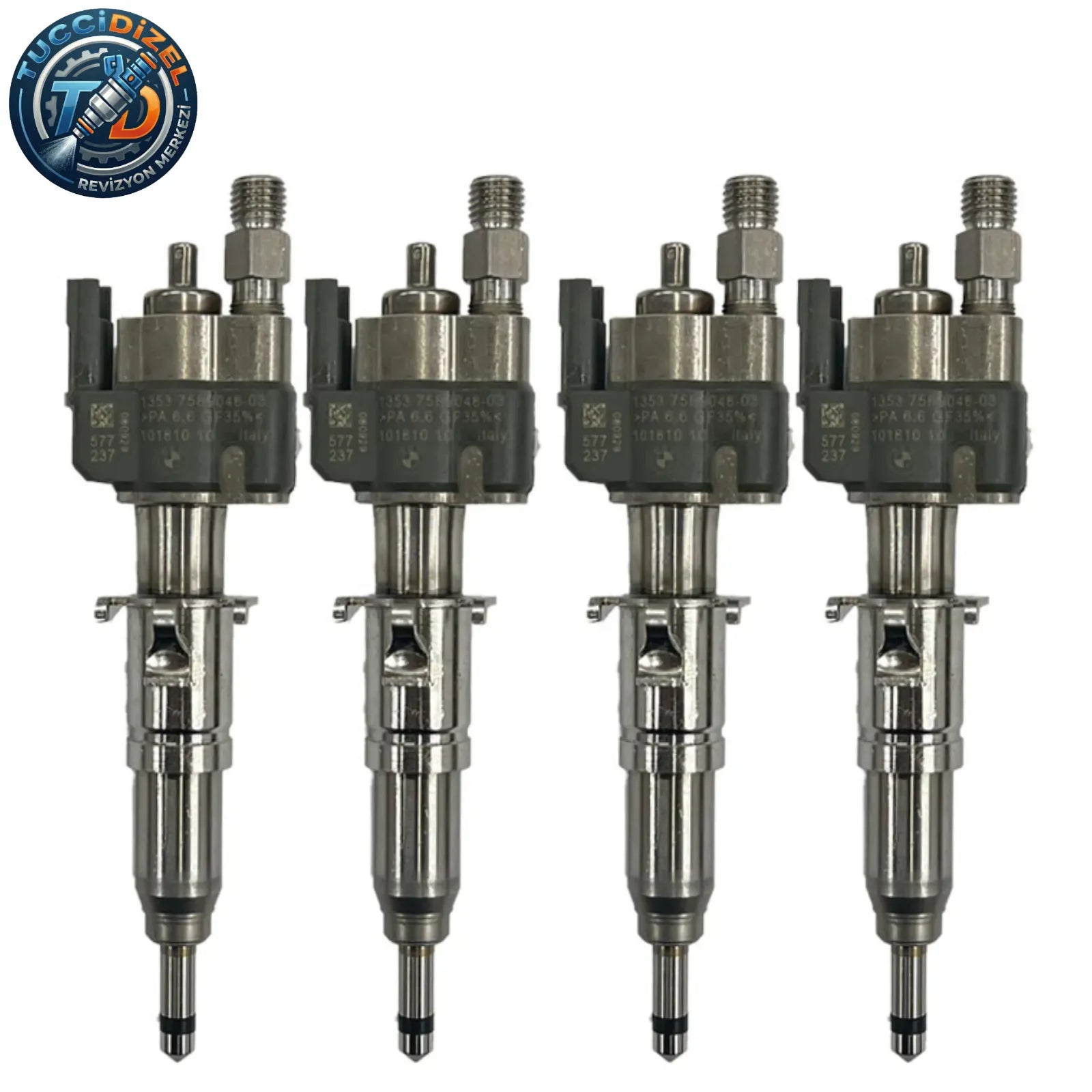 4 Adet Enjektör VDO 13537589048-03 13537565138 N43 N53 BMW Benzinli