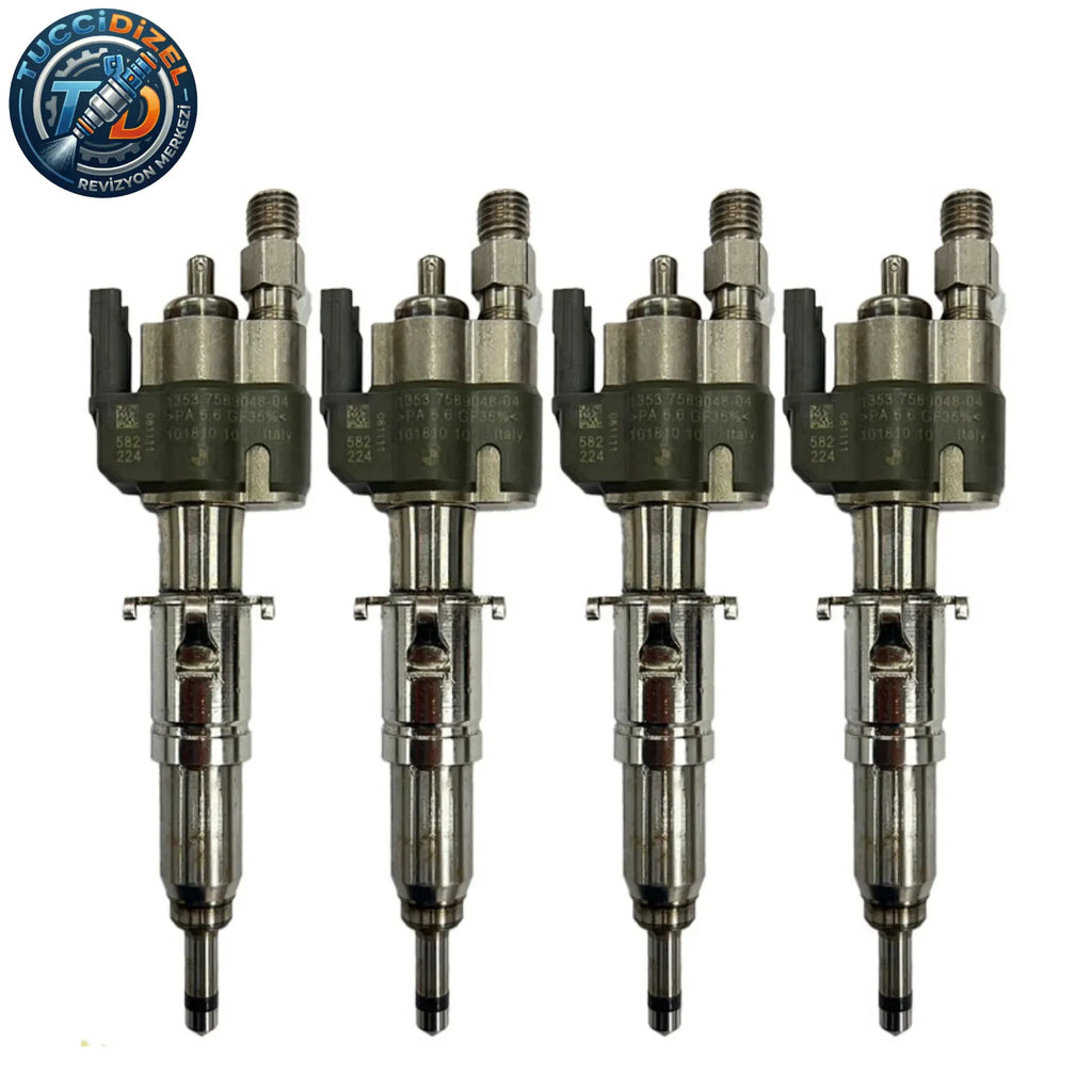 4 Adet Enjektör VDO 13537589048-04 13537565138 N43 N53 BMW Benzinli