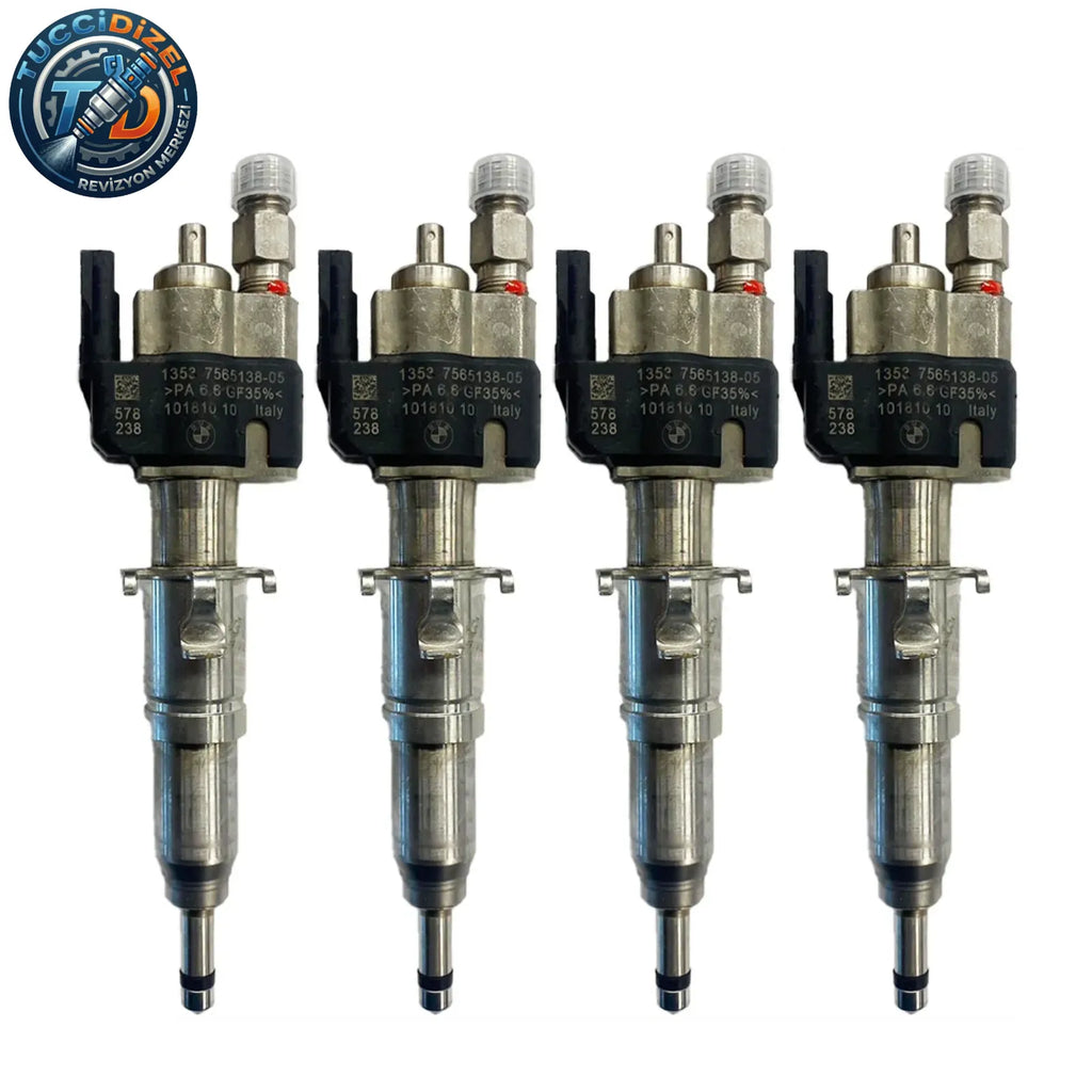 4 Adet Enjektör VDO 13537589048-06 13537565138 N43 N53 BMW Benzinli