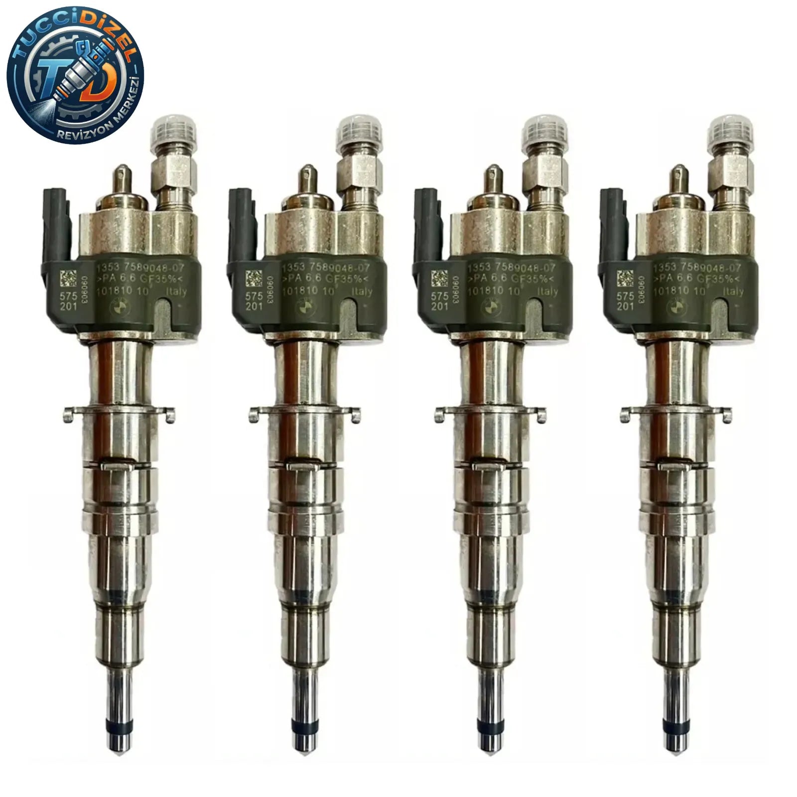 4 Adet Enjektör VDO 13537589048-07 13537565138 N43 N53 BMW Benzinli