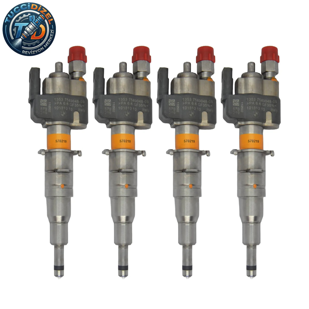4 Adet Enjektör VDO 13537589048-09 13537565138 N43 N53 BMW Benzinli