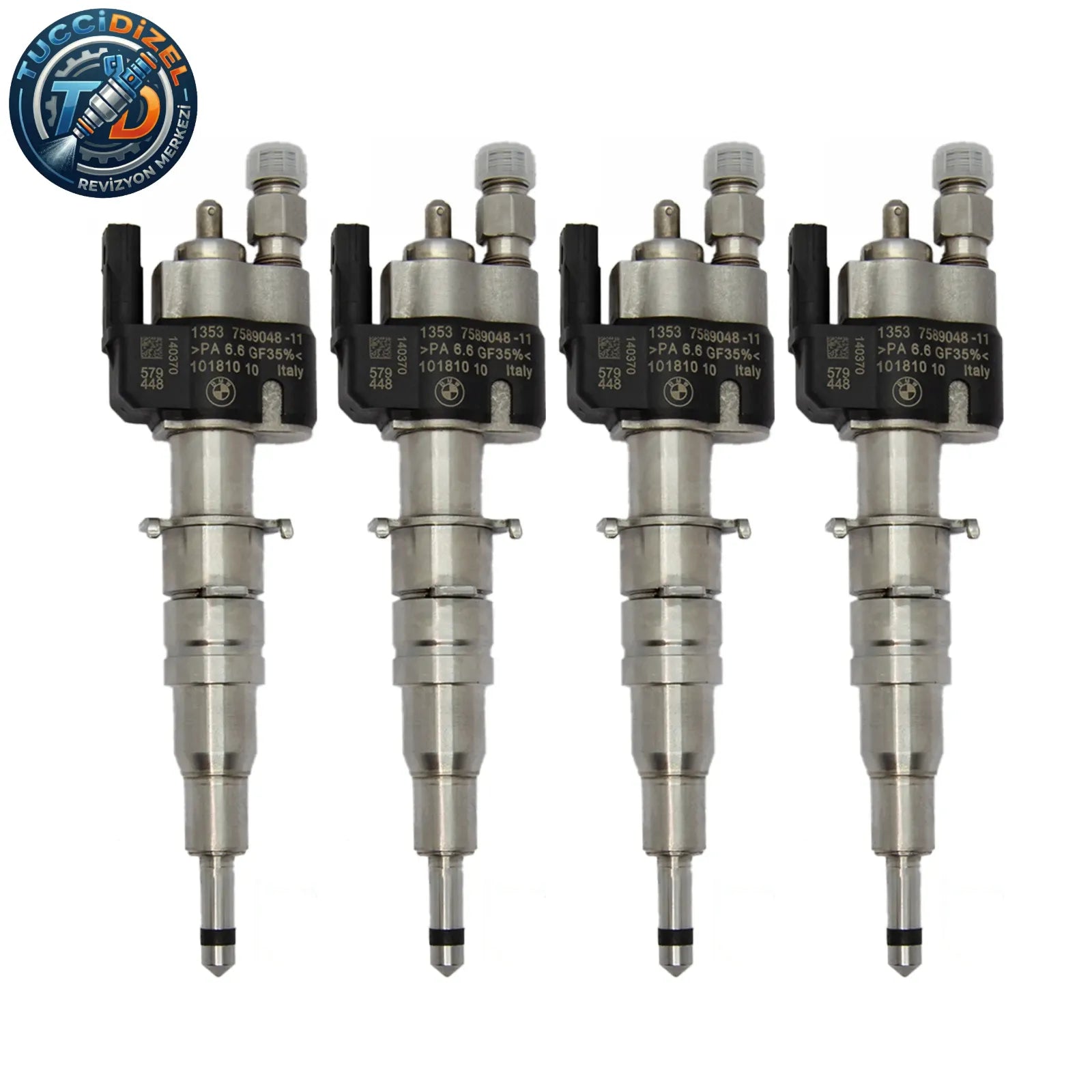 4 Adet Enjektör VDO 13537589048-11 13537565138 N43 N53 BMW Benzinli