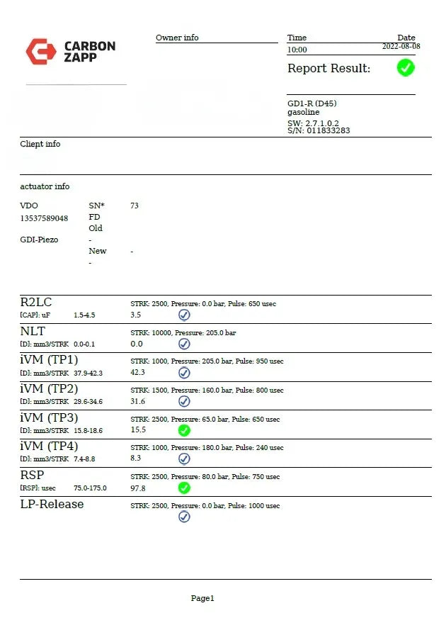 Enjektör VDO 13537589048-11 13537565138 N43 N53 BMW Benzinli