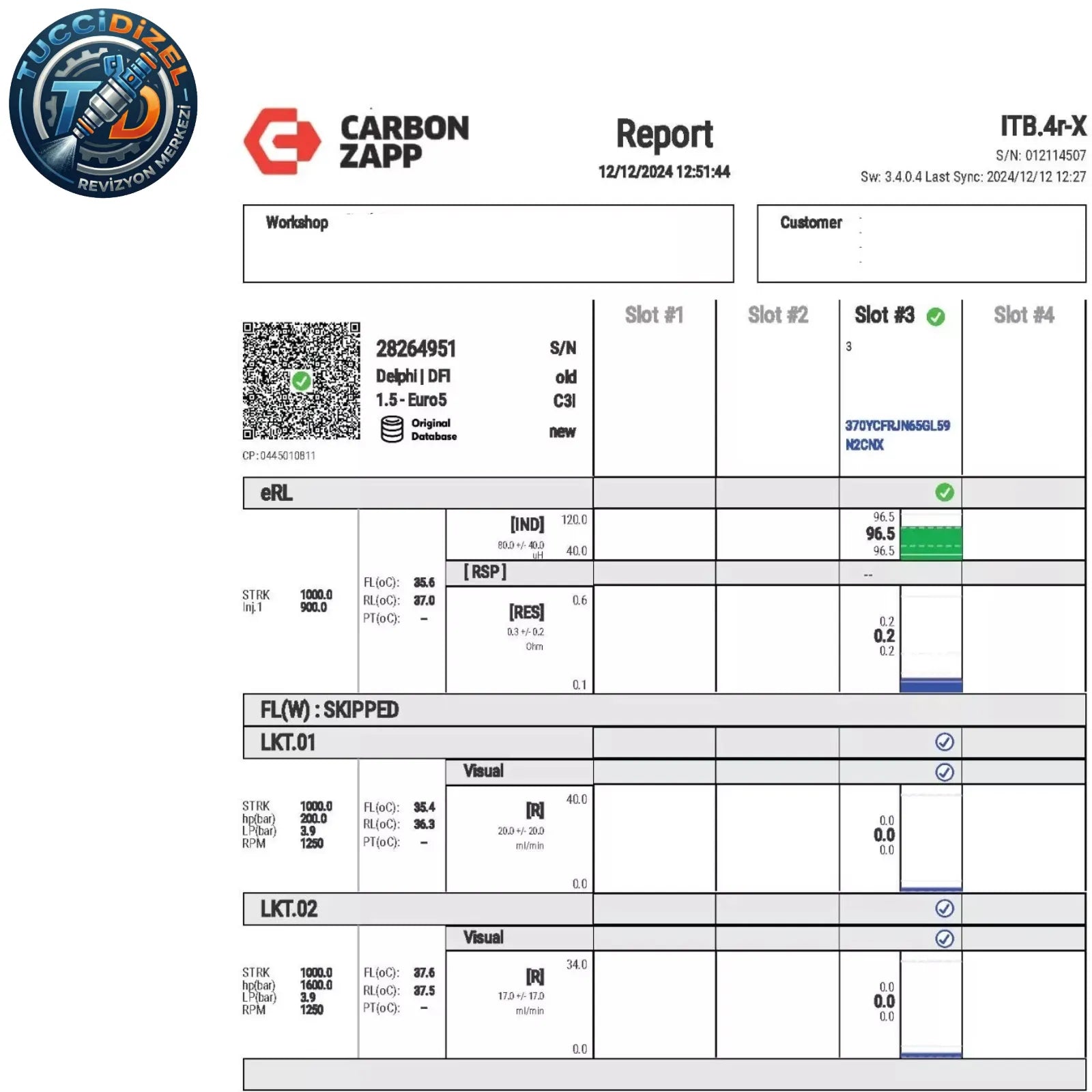 Delphi Enjektör 2.2 D Opel & Chevrolet | 28264951 25183186