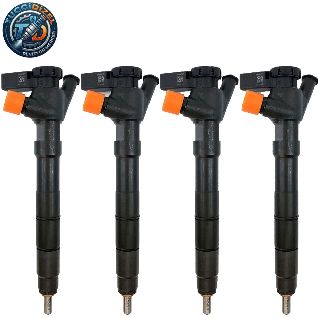 4 Adet Enjektör 1.6 TDI 04L130277D Delphi 28370681 Audi Seat Skoda VW