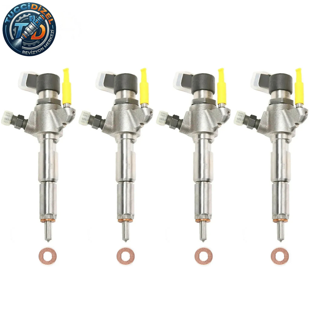 4 Adet Enjektör Ford Volvo Peugeot Mazda 1,6 HDI 9674973080-9802448680